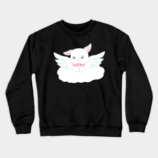 Claude in the cloud | Bunniesmee Wedding Edition Crewneck Sweatshirt